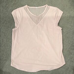 Lululemon Athletica Pink Muscle Tee Blouse